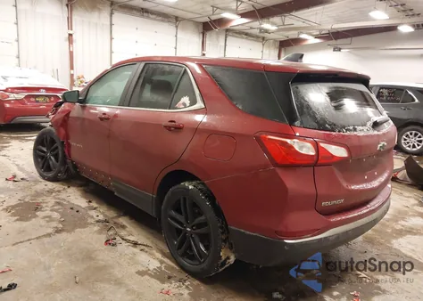 2021 Chevrolet Equinox Awd Lt из США, поврежденный, VIN 2GNAXUEV6M6152610